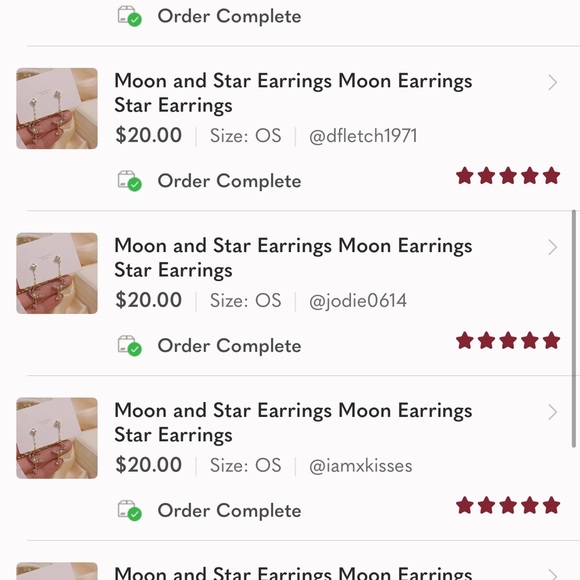 Moon and Star Earring, Celestial Pearl Earrings, Night Sky Drop Dangle Earrings - Picture 4 of 8